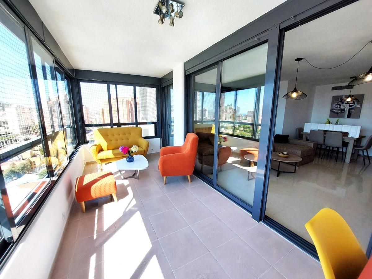 Luxury 3 Dormitorios Frente Al Mar En Las Marinas By Sonneil Rentals Benidorm Bagian luar foto